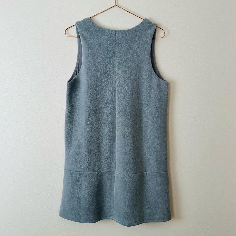 Anthropologie Elizabeth Crosby Princeps Shift Dress sleeveless overallsl dress - Picture 8 of 9